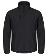 0200910-99_ClassicSoftshellJacket_Black_front