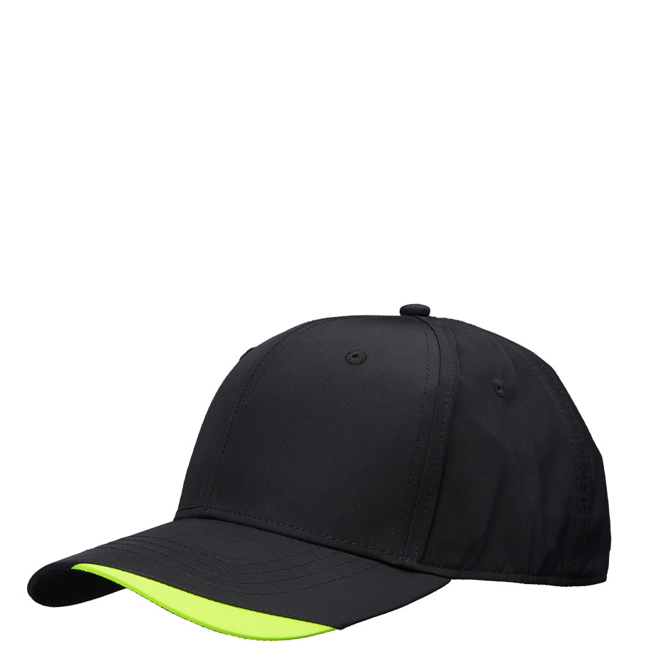 PRO-WORKmusta-neonkeltainen-heijastava-side