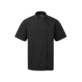 lyhythihainen_kokin_takki_coolchecker_black