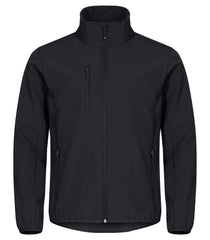 0200910-99_ClassicSoftshellJacket_Black_front