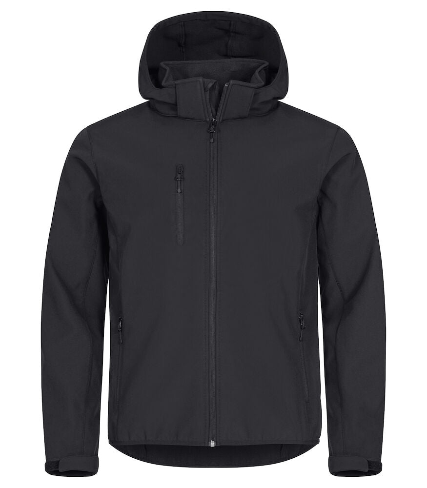 0200912-99_ClassicSoftshellHoody_Black_front