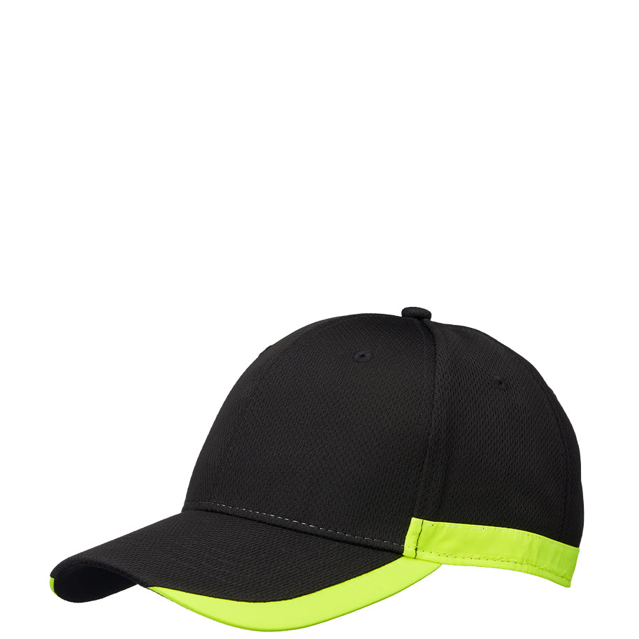 PRO-SPORT-musta-neonkeltainen-heijastava-side