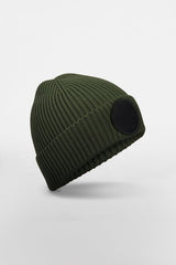 Circular Fashion patch beanie